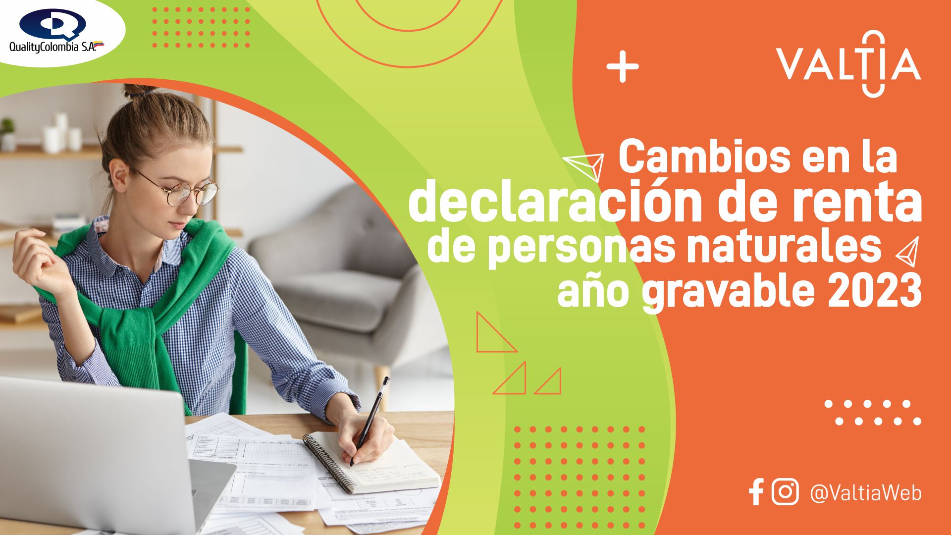 Cambios en la declaración de renta de personas Naturales Año Gravable ...